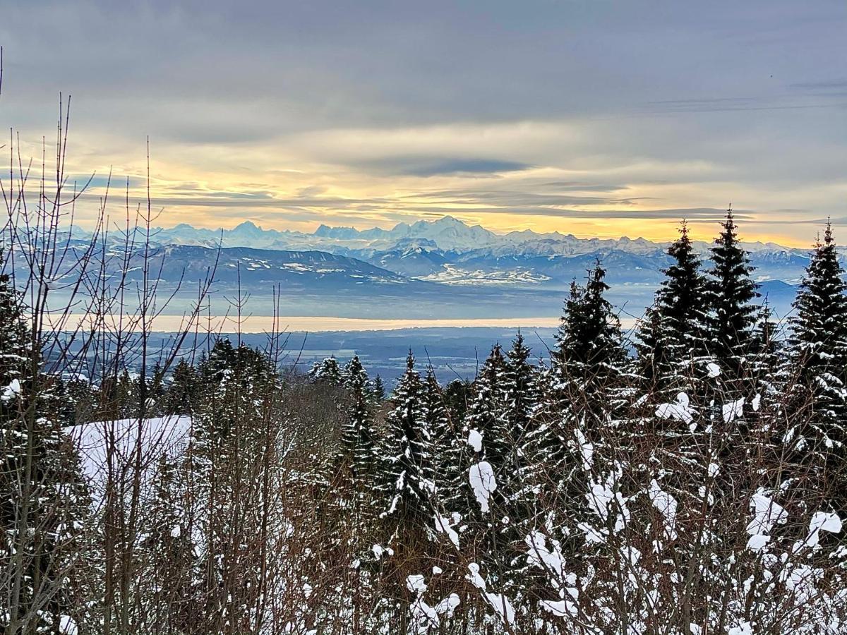 Gite Avec Terrasse Et Belle Vue - Chaletnelda Com Lamoura Exterior foto