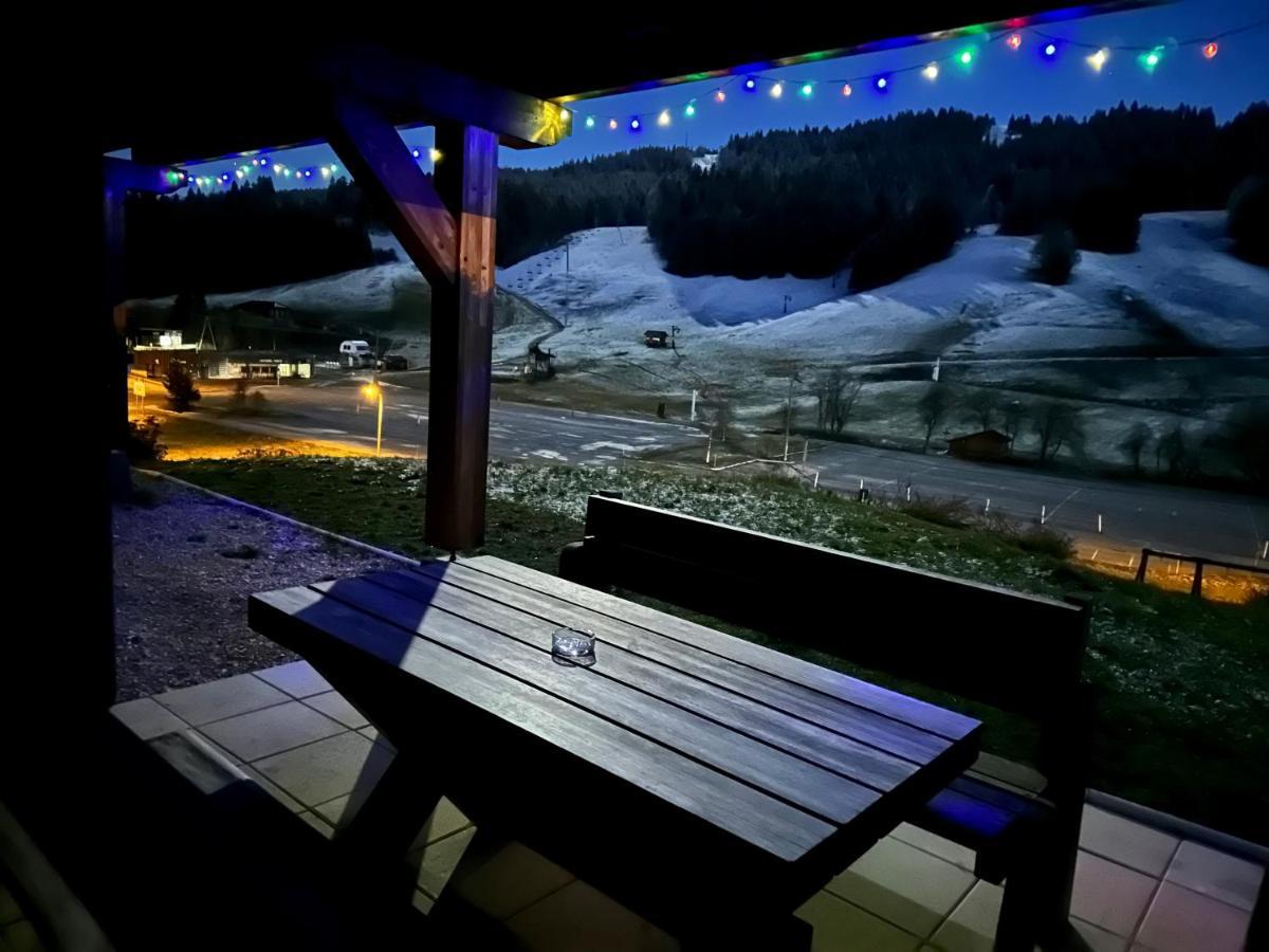 Gite Avec Terrasse Et Belle Vue - Chaletnelda Com Lamoura Exterior foto